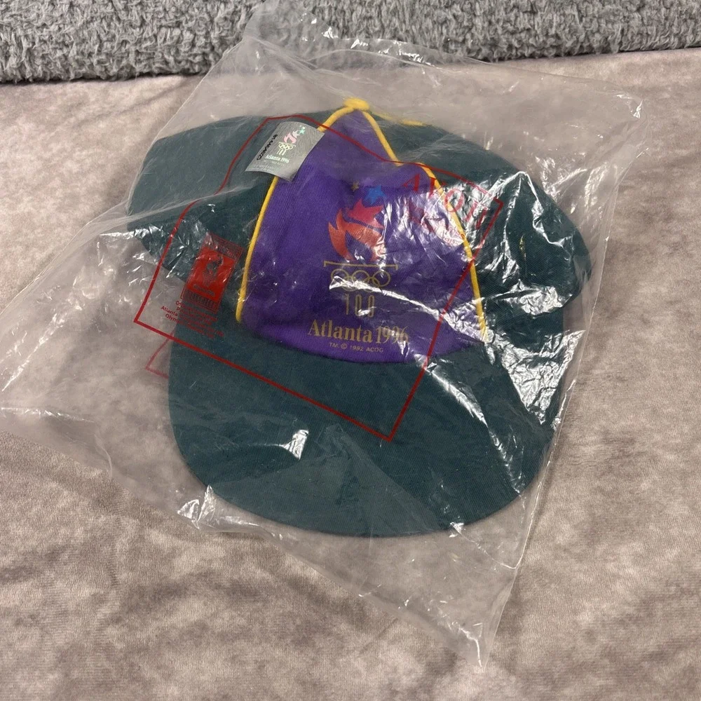 Atlanta Olympics 1996 Olympic Games 100 Collection Avon Snapback Hat Cap New